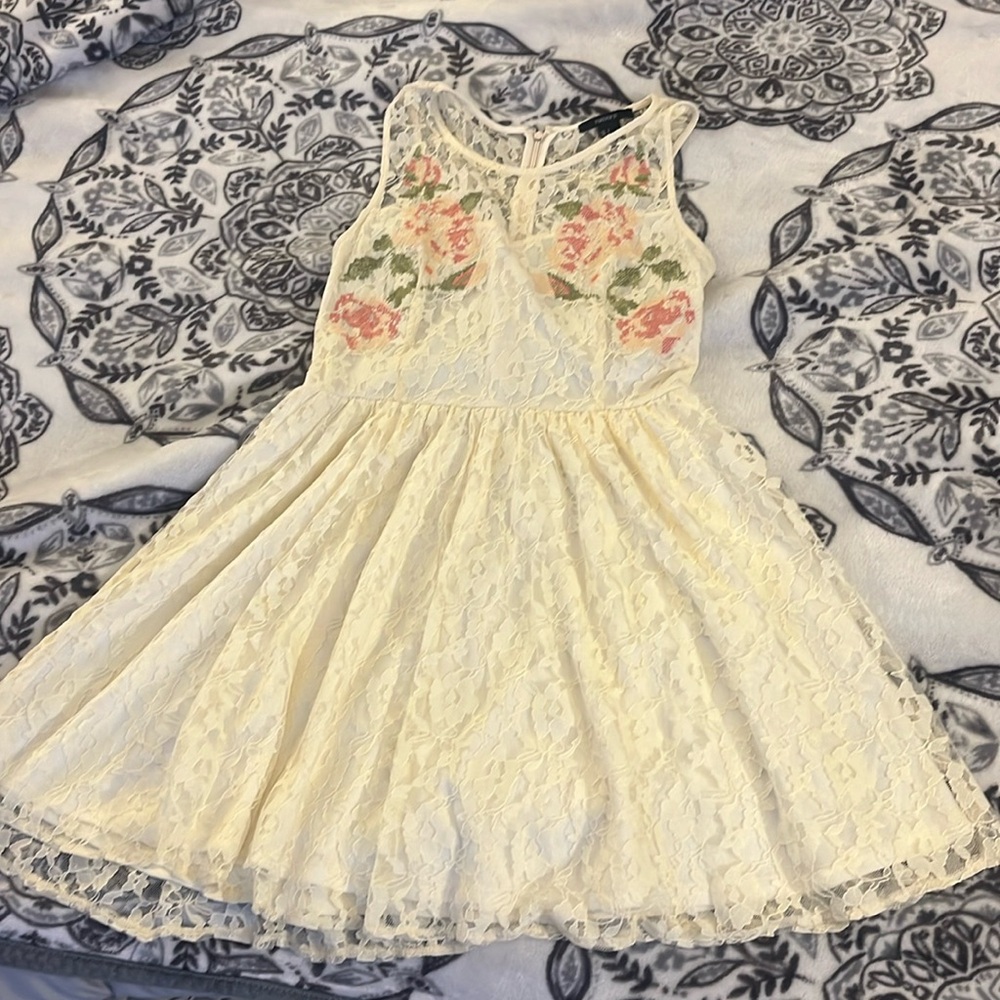 Lace floral Dress